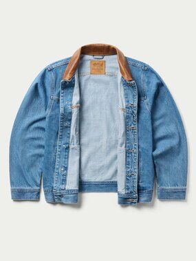 NEW Men’s Large Schaefer Outfitter Kiger Denim Jacket western
